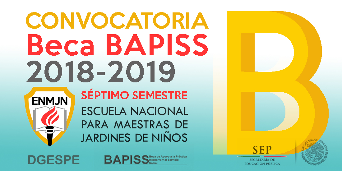 CONVOCATORIA BECA BAPISS 2018-2019